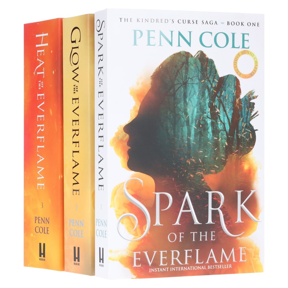 The Kindred’s Curse Saga by Penn Cole 3 Books Collection Set — Fiction — PB