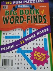 Blue Ribbon Big Book of Word-finds Volume 138