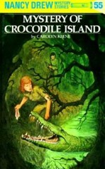 Mystery of Crocodile Island (Nancy Drew, No. 55) — Hardcover — VERY GOOD