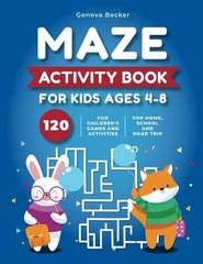Maze Activity Book for Kids Ag — Paperback — VERY GOOD