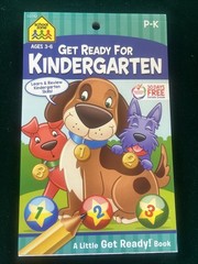 4-School Zone Get Ready for Kindergarten Workb- 1601593066, Set Of 4