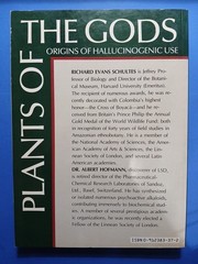Plants of the Gods Origins of Hallucinogenic Use Schultes Evans Hoffman 1979
